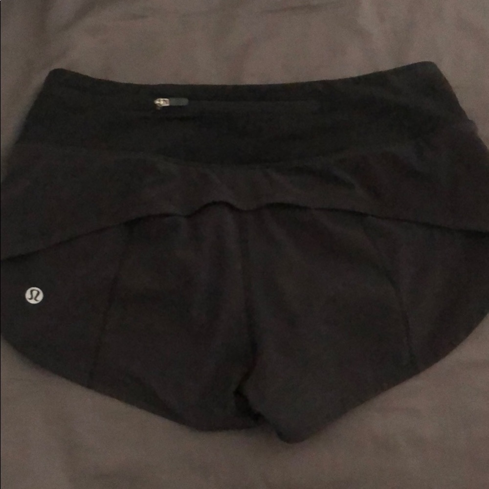 Lululemon Speed Up Shorts Black 2.5”